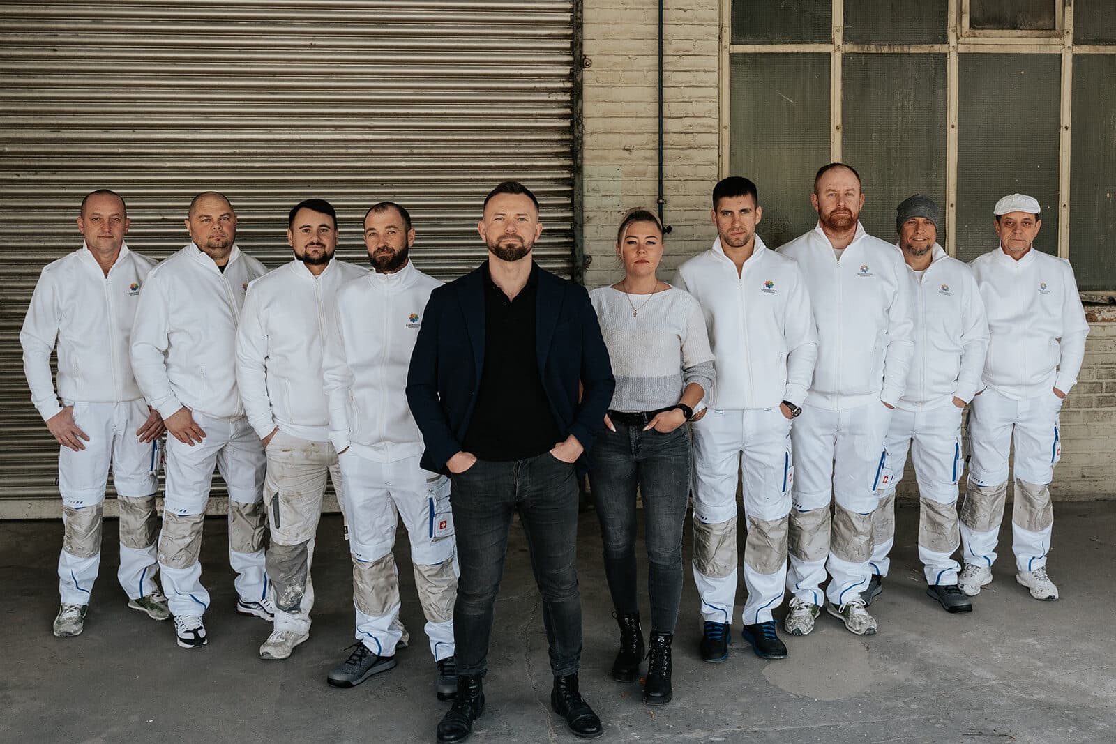 Das komplette Team in der Halle — Bad Salzuflen
